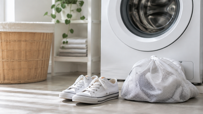 Mogen sneakers in de wasmachine?