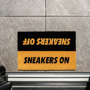 Sneaker deurmat - SNEAKERS ON/OFF faux kokos - Sneaker Essentials