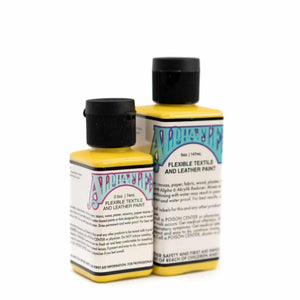 Alpha 6 - Alphaflex flexibele textiel- en leerverf - Alpha geel