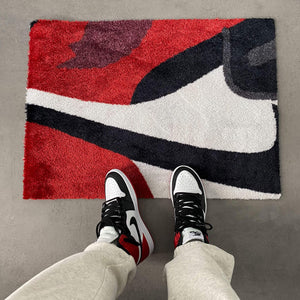 Sneaker vloerkleed - Appreciation of a classic - Bred Toe - Sneaker Essentials