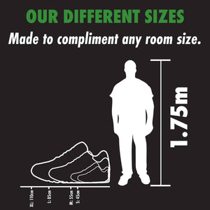 Uniek Op Maat Gemaakt Sneaker Vloerkleed - Verander je favoriete sneaker in een cutout! - Sneaker Essentials