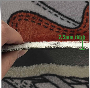 Uniek Op Maat Gemaakt Sneaker Vloerkleed - Verander je favoriete sneaker in een cutout! - Sneaker Essentials