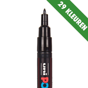 Posca marker met extra fijne punt – PC-1M – 0,7mm - Sneaker Essentials