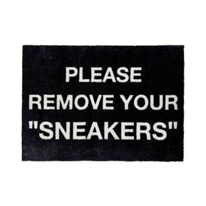 Sneaker vloerkleed - please remove your sneakers - Sneaker Essentials