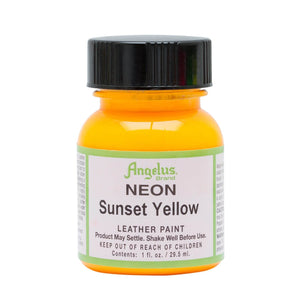 Angelus Brand - Neon leerverf - Zonsondergang geel - Sneaker Essentials