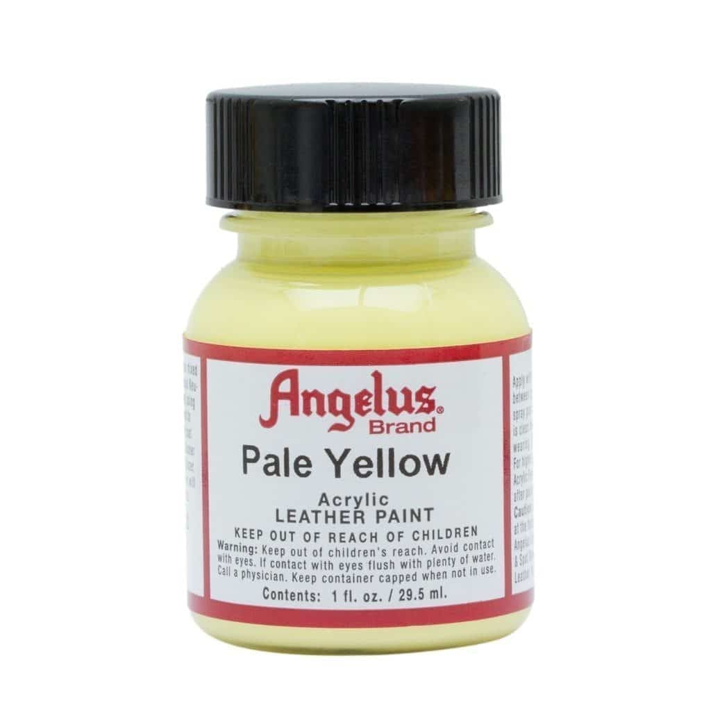 Angelus Brand - Standaard Leerverf - Pastelgeel - Sneaker Essentials