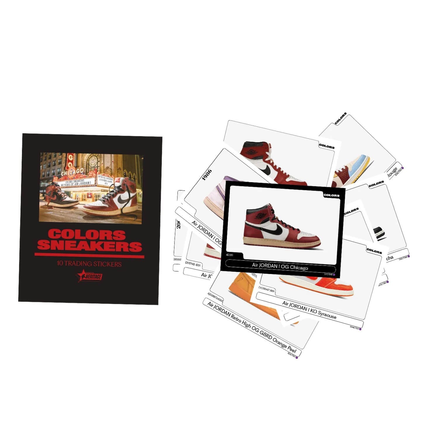 Colors Sneakers - 40 Years of Air Jordan 1 Bundel - Sneaker Essentials