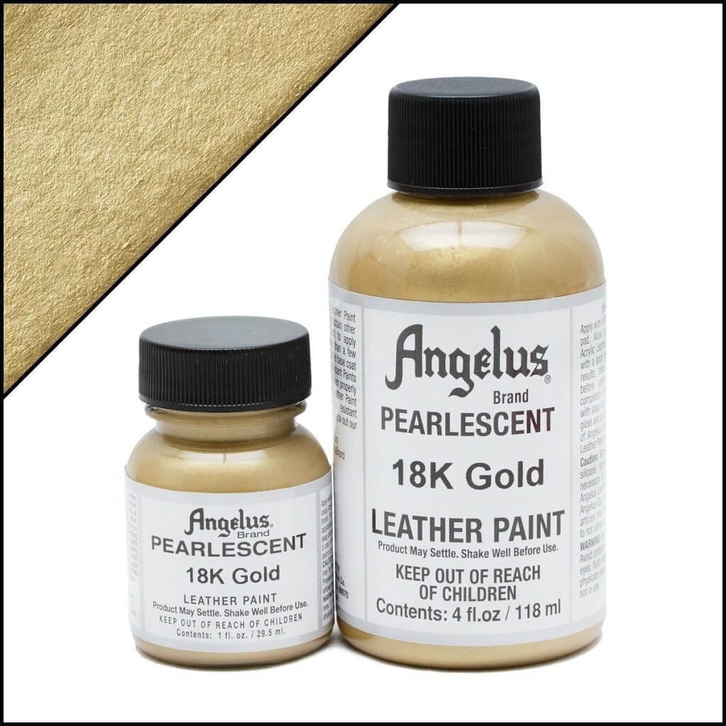 Angelus Brand - Parelmoer Leerverf - 18K Goud - Sneaker Essentials