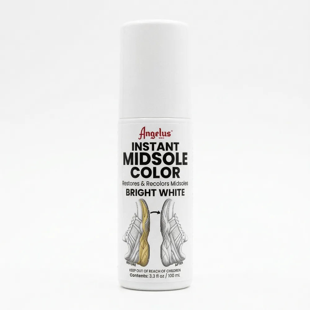 Angelus Instant Midsole Color - Bright White (100ml) - Sneaker Essentials