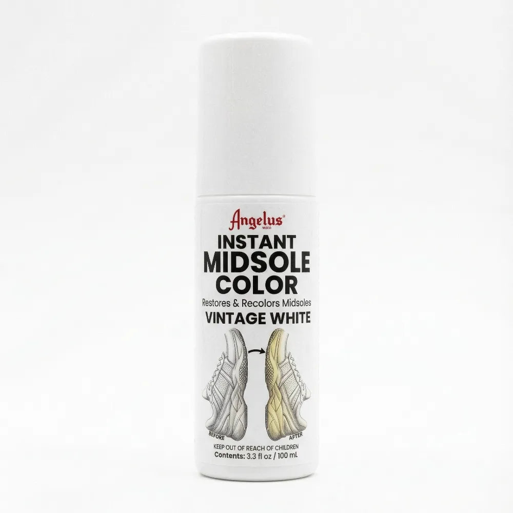 Angelus Instant Midsole Color - Vintage White (100ml) - Sneaker Essentials