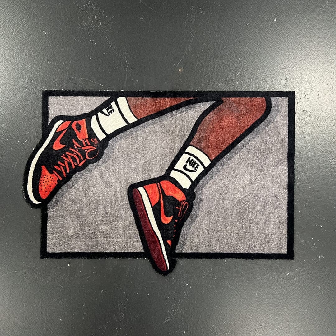 Sneaker vloerkleed - Air Jordan Breds Jump Jumpman - Sneaker Essentials