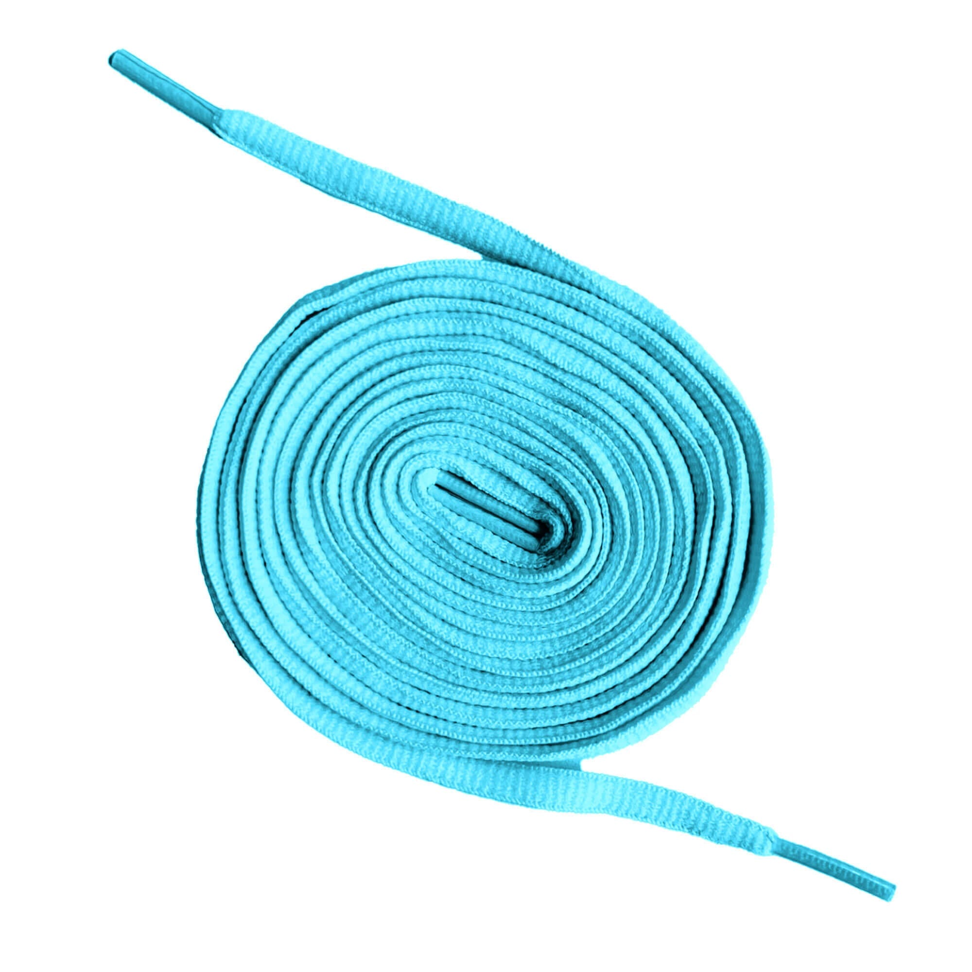 Sneaker Essentials - Premium laces - Ovals - Aqua blauw