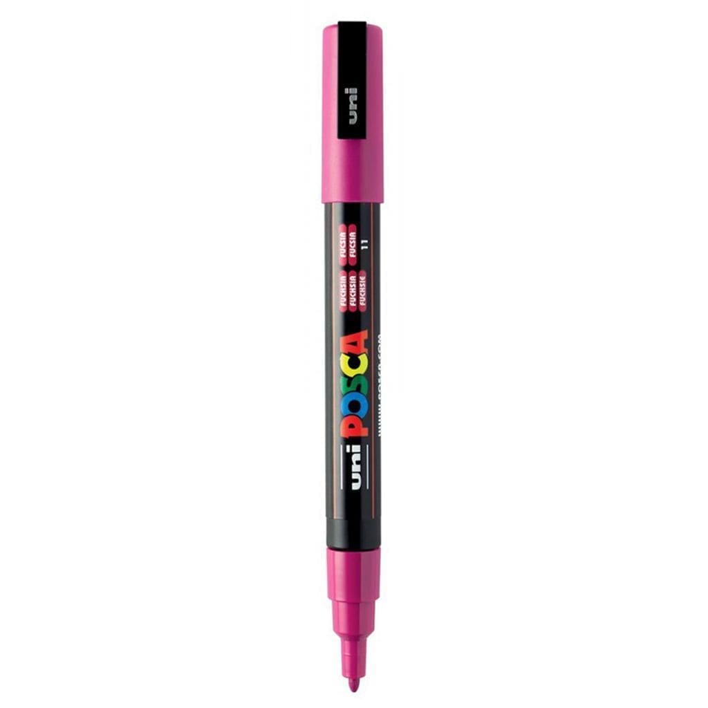 Posca marker met fijne punt - PC-3M -  0,9mm - 1,3mm - Sneaker Essentials