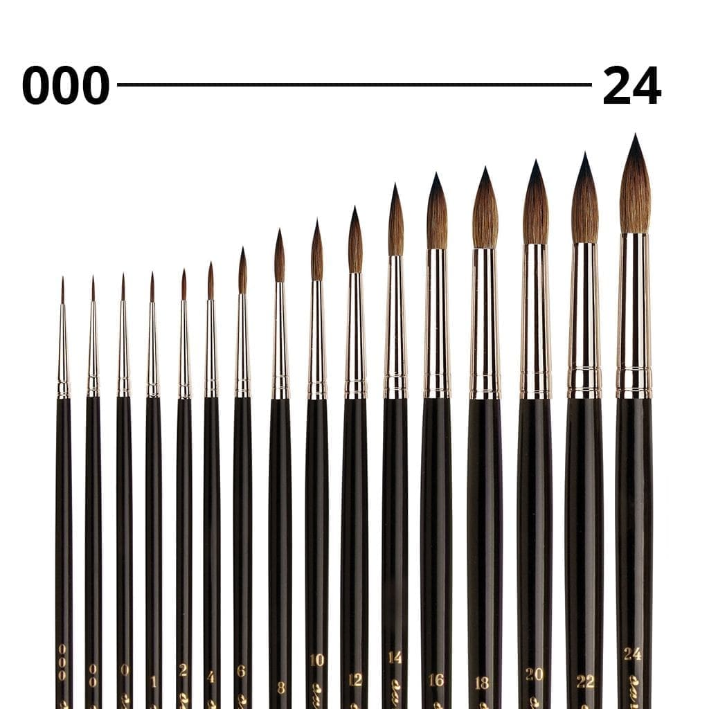 Losse detailpenseel - gepunte ronde vorm met synthetische haartjes - Sneaker Essentials