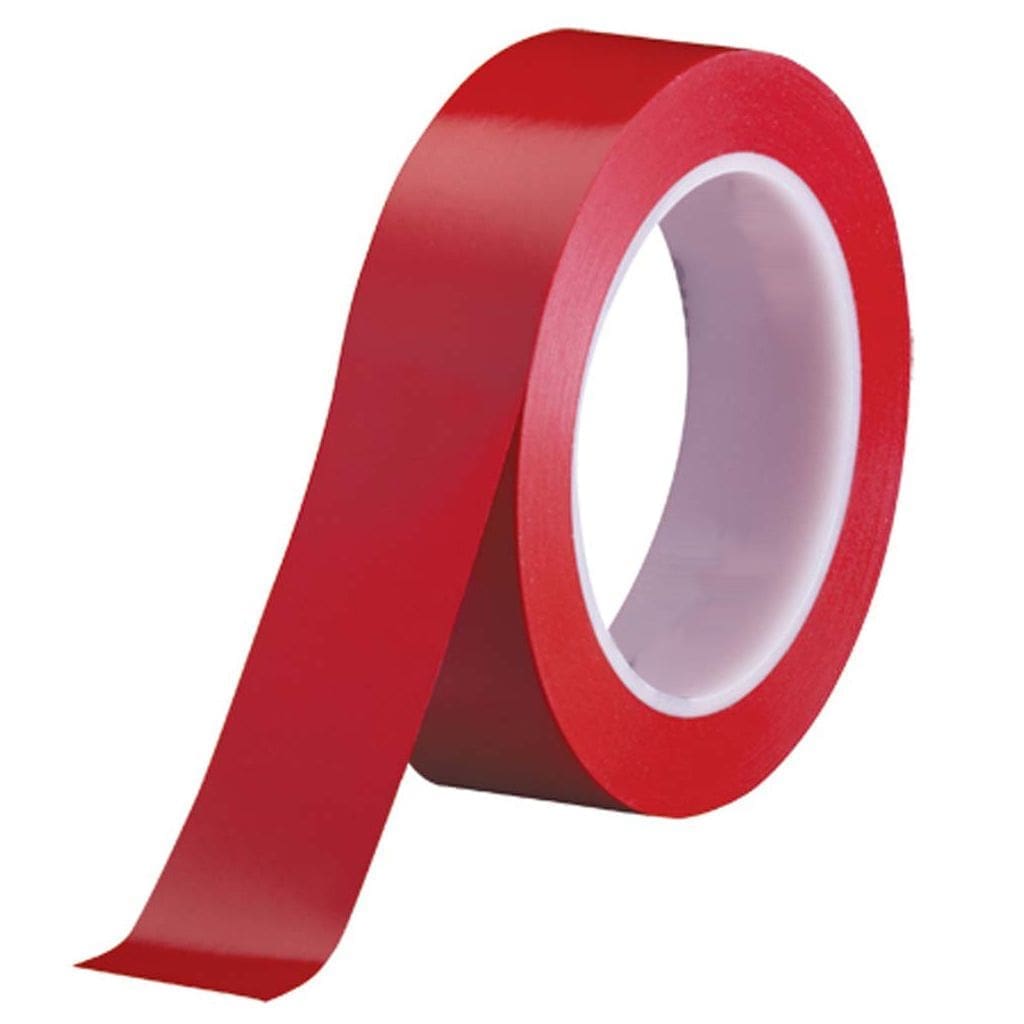 Premium rode vinyl maskeertape - uitermate geschikt om in 1 keer rondom af te tapen - Sneaker Essentials
