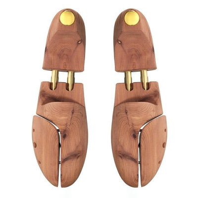 Cedar shoe trees for sneakers