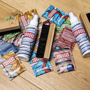 Sneaker LAB x Sneaker Freaker Magazine - Basic Kit 125ml (Sc, Sw & Brush) - Sneaker Essentials