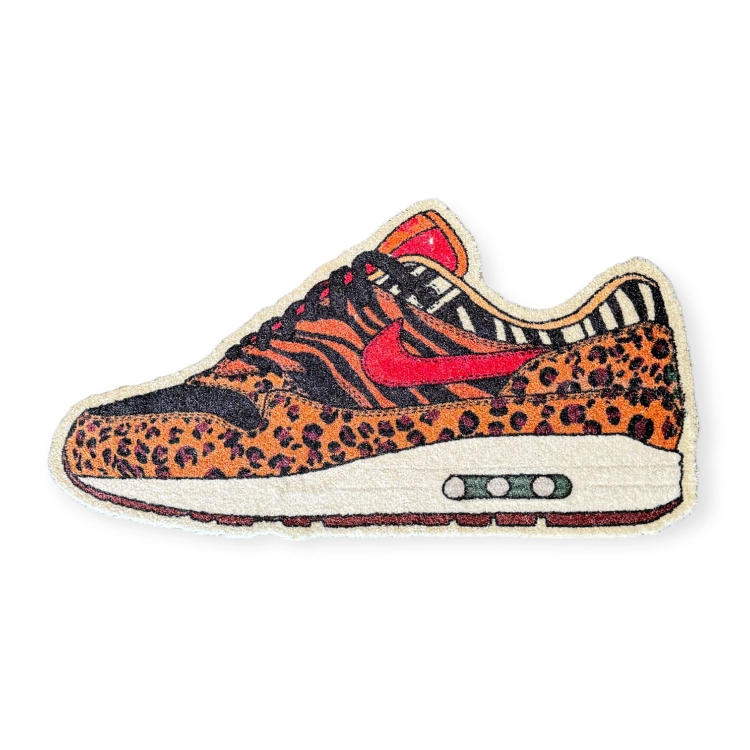 Sneaker Essentials - Cutout vloerkleed  - Air Max 1 - Atmos Animals Small - Sneaker Essentials