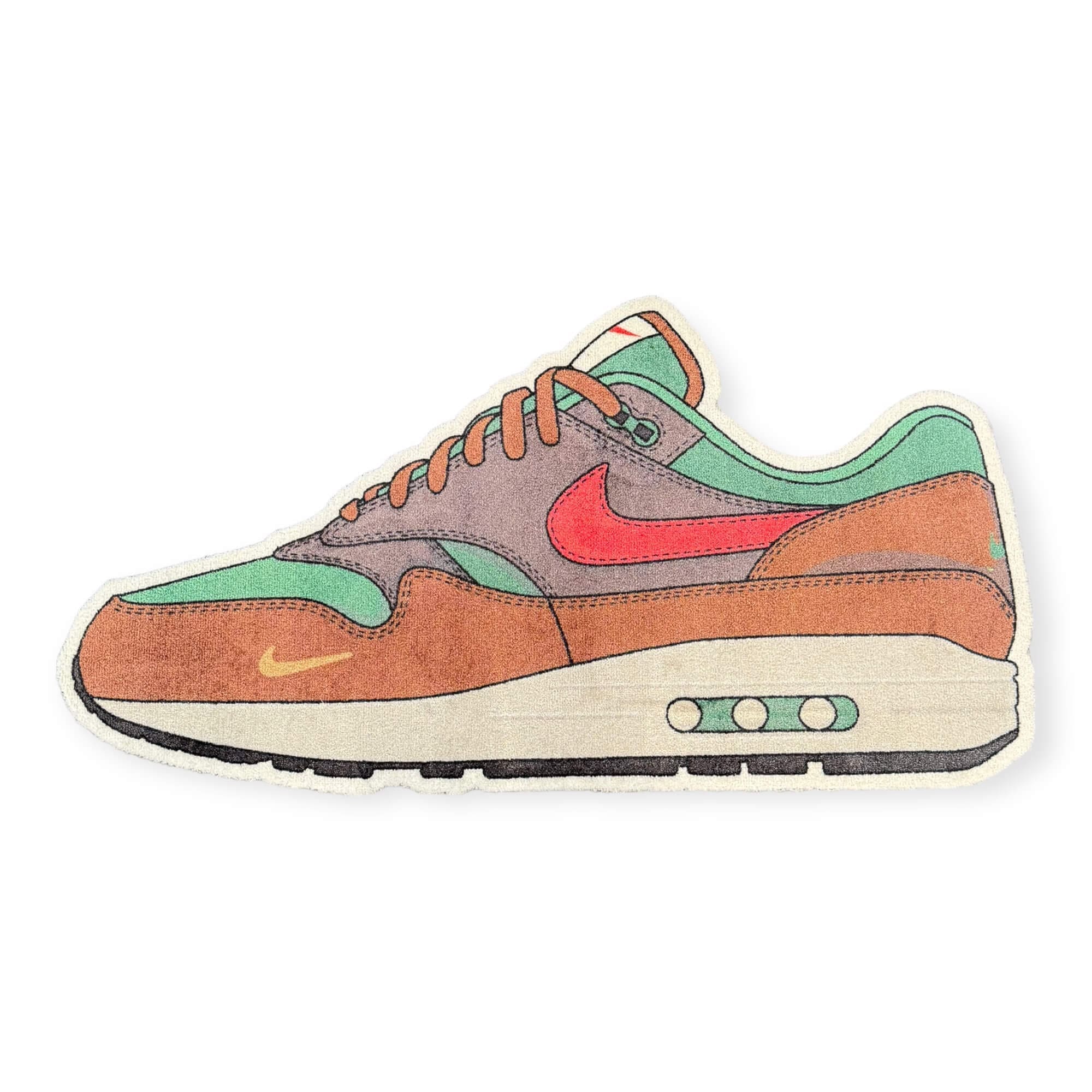 Sneaker Essentials - Cutout vloerkleed  - Air Max 1 - BRS Small - Sneaker Essentials