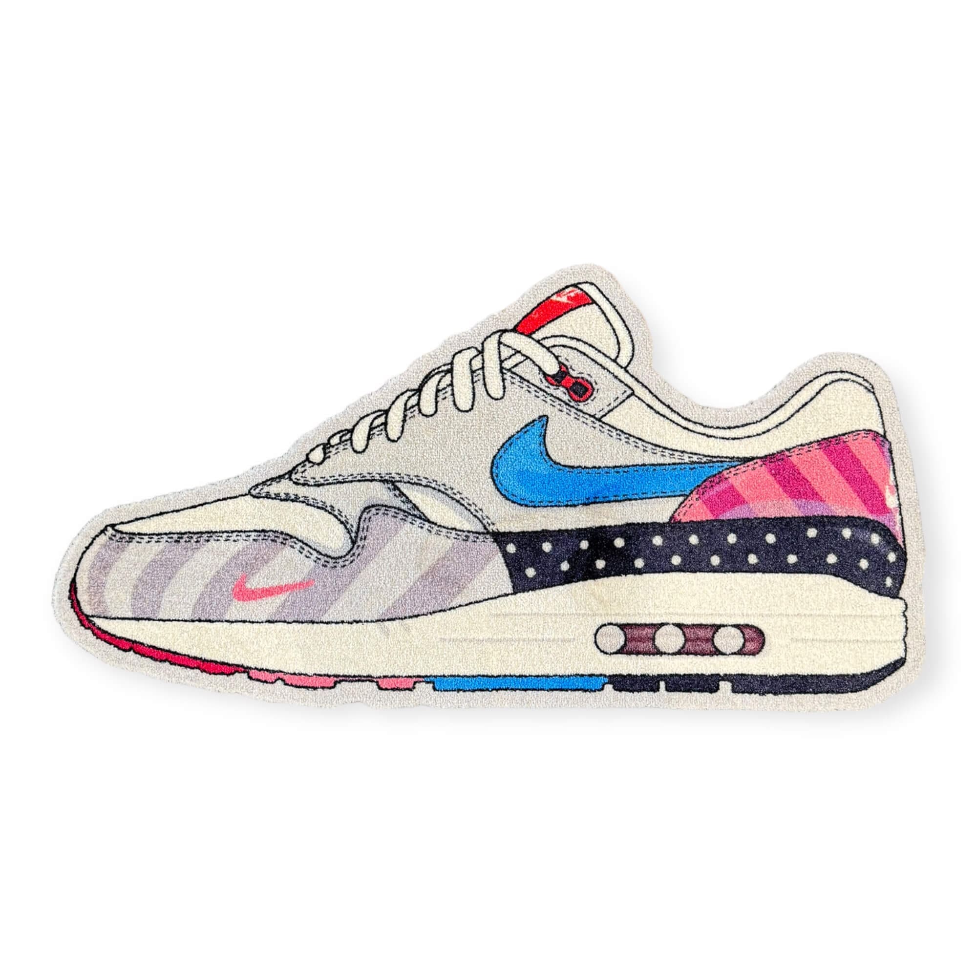 Sneaker Essentials - Cutout vloerkleed  - Air Max 1 - Parra 2018 Large - Sneaker Essentials