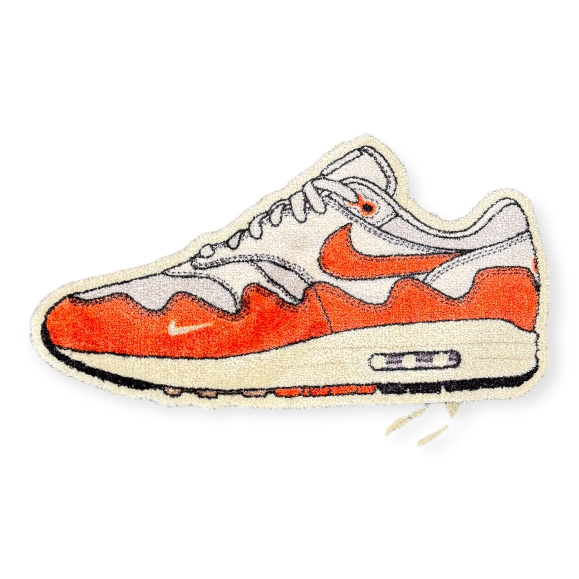 Sneaker Essentials - Cutout vloerkleed  - Air Max 1 - Patta Wave Monarch Small - Sneaker Essentials