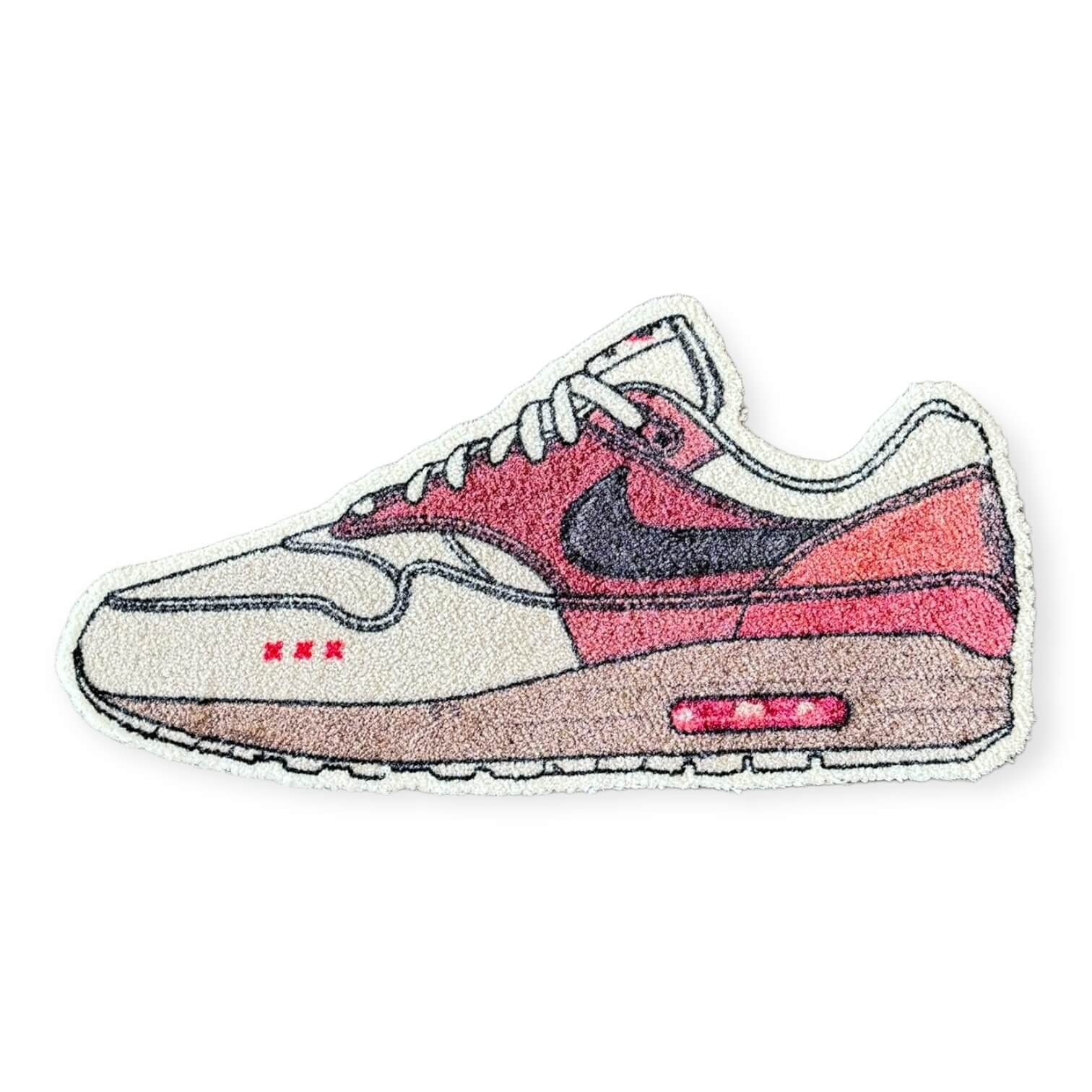 Sneaker Essentials - Cutout vloerkleed - Air Max 1 - Amsterdam XXX Small - Sneaker Essentials