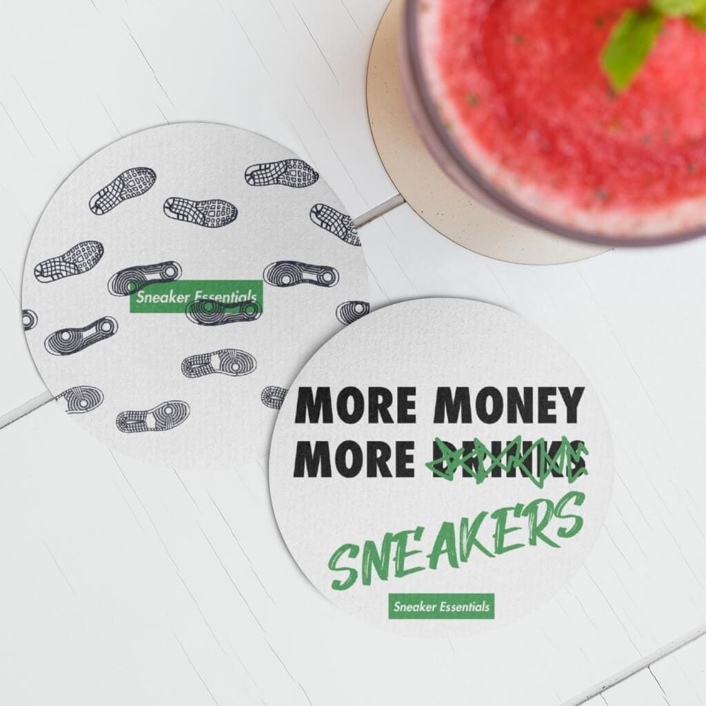 4x Sneaker Essentials onderzetter - Sneaker Essentials