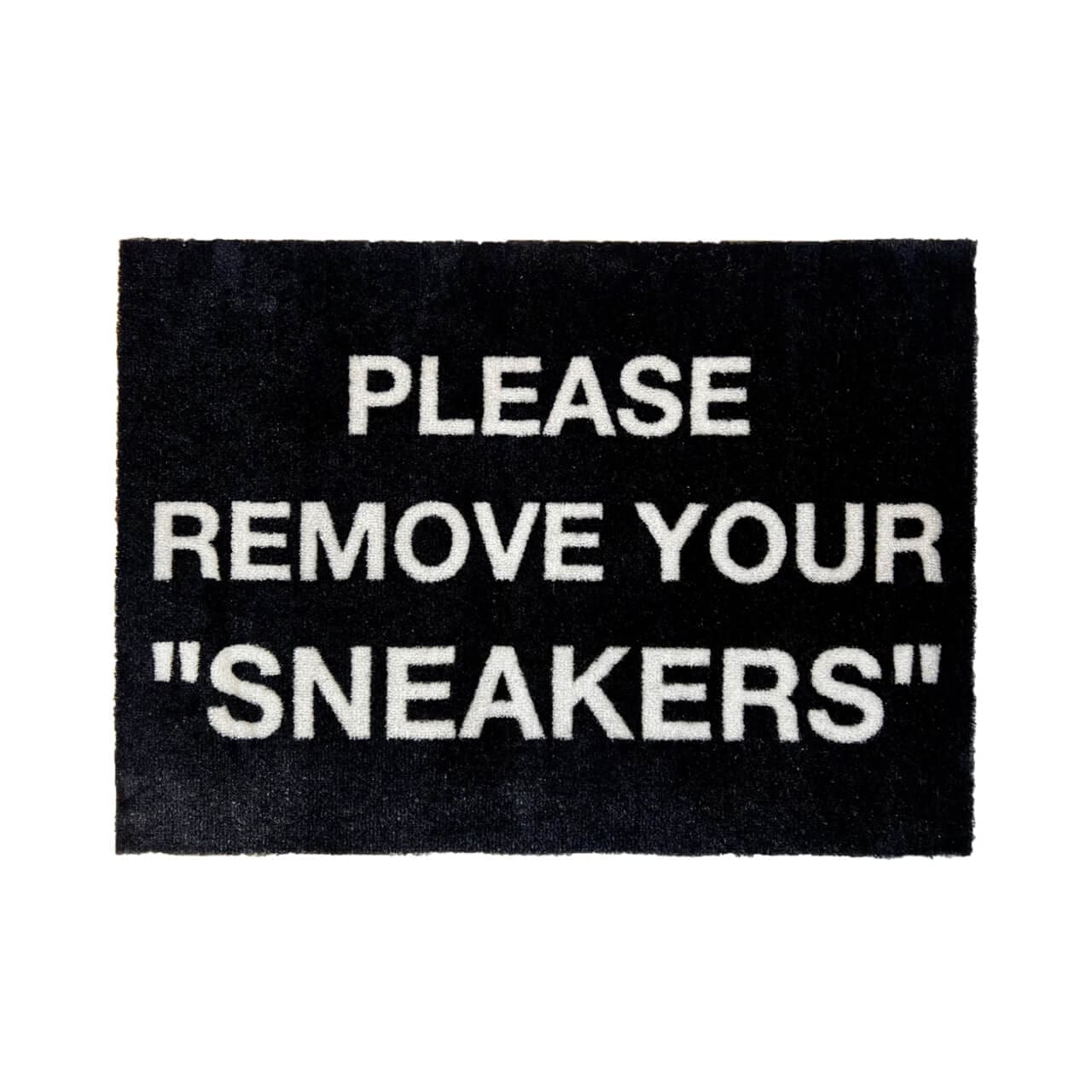 Sneaker vloerkleed - please remove your sneakers - Sneaker Essentials