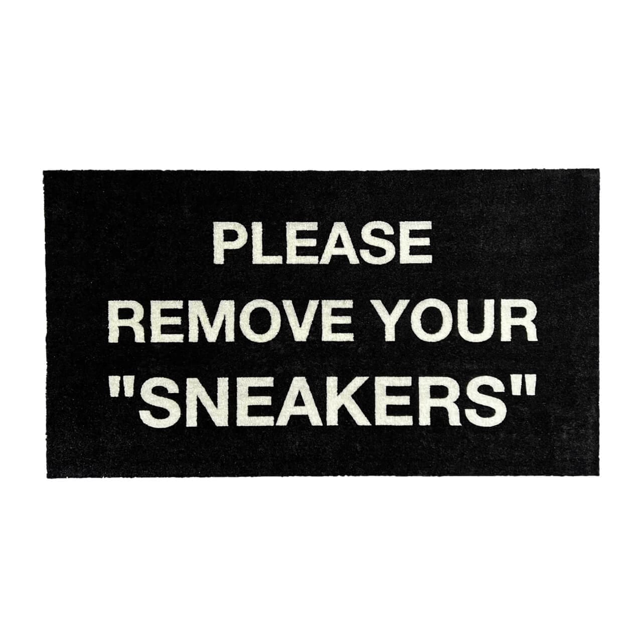 Sneaker vloerkleed - please remove your sneakers - Sneaker Essentials