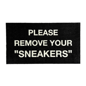 Sneaker vloerkleed - please remove your sneakers - Sneaker Essentials