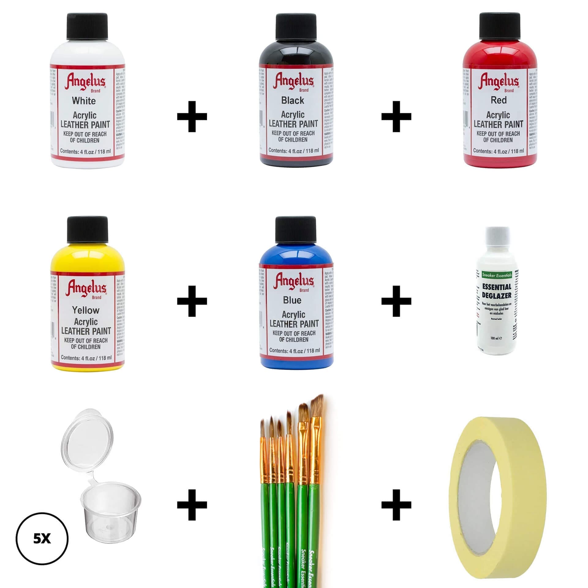 Sneaker Essentials starterset voor customizers 118ml - Sneaker Essentials