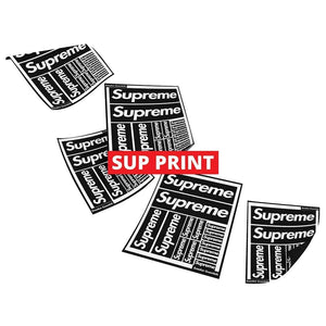 Sup designer print - stencil voor het customizen - 1x A5 - Sneaker Essentials