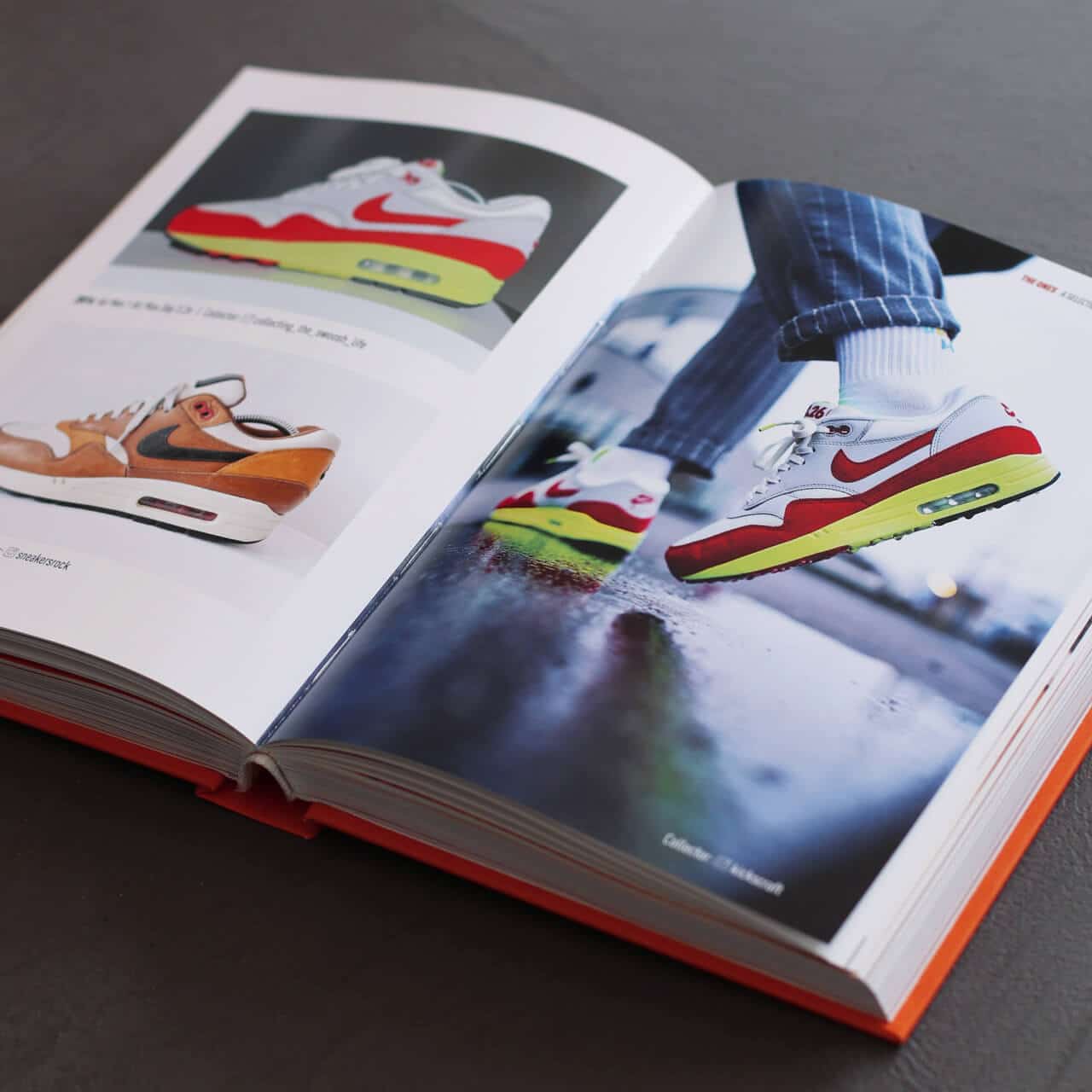 THE ONES boek + Gepersonaliseerde THE ONES vloerkleed 45x100cm - Sneaker Essentials