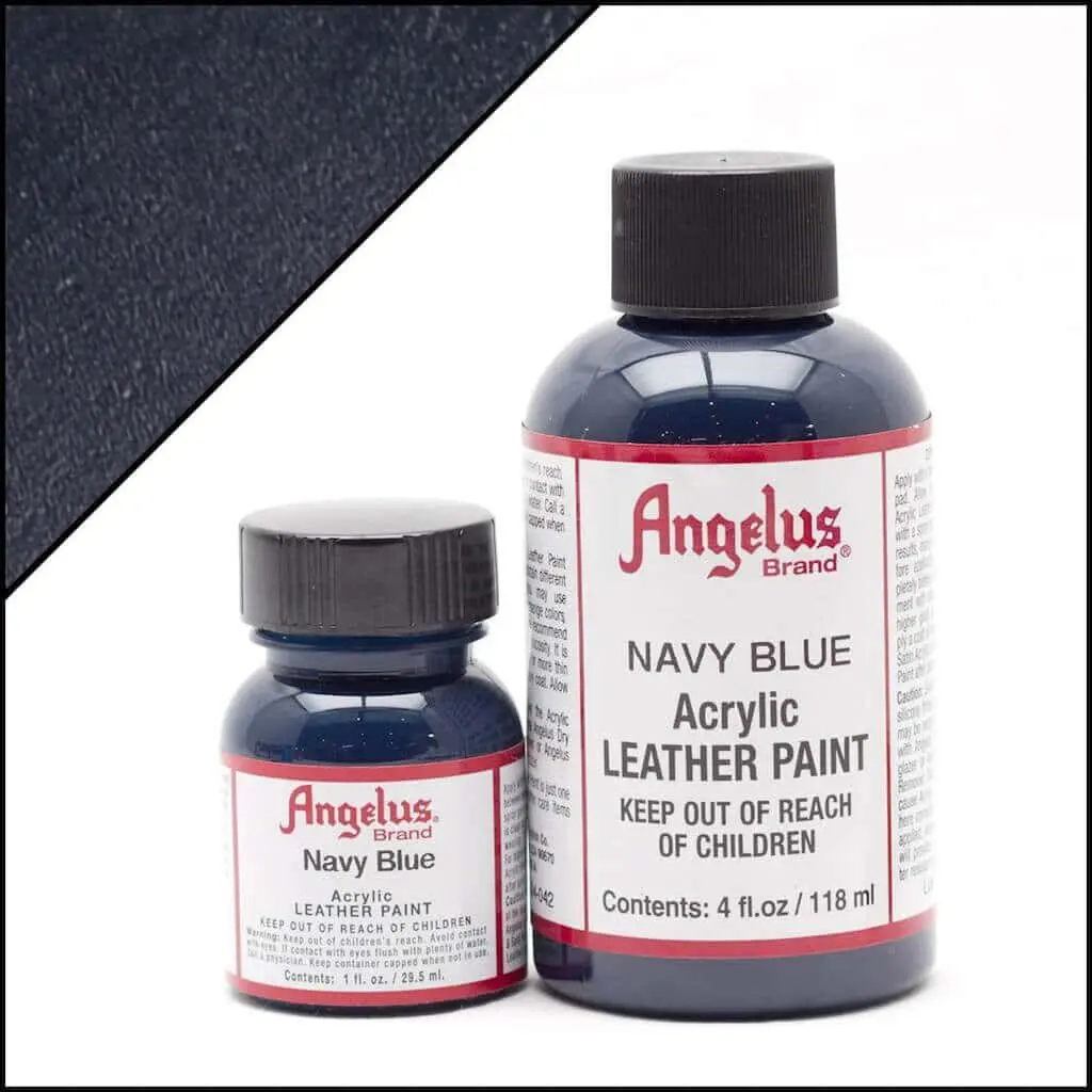 Angelus Brand - Standard Leather Dye - Navy blue