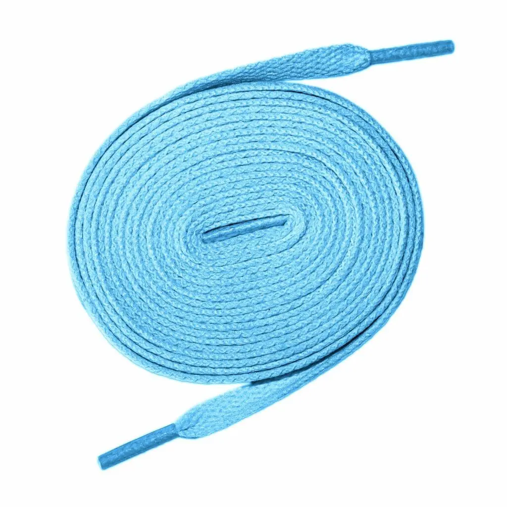Sneaker Essentials - Premium laces - Flats - Aqua blauw