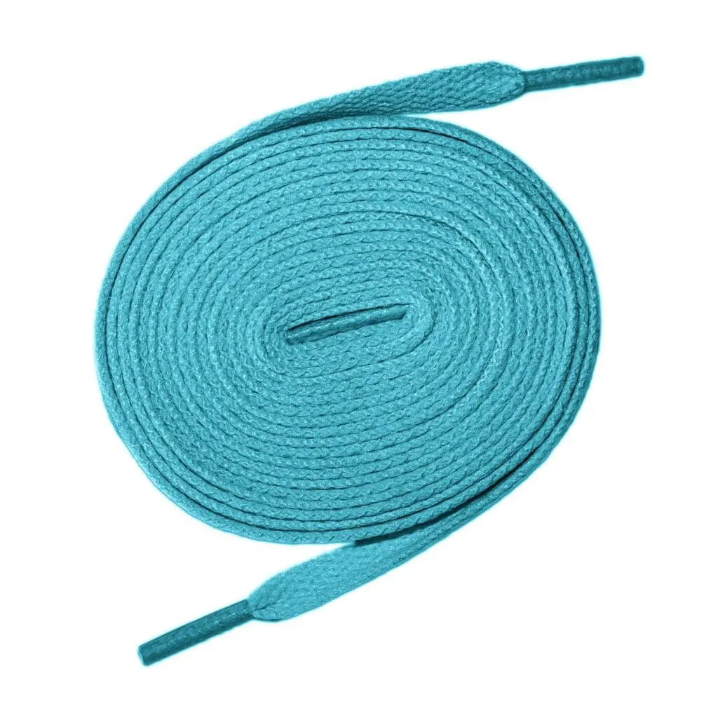 Sneaker Essentials - Premium laces - Flats - Blauw turquoise