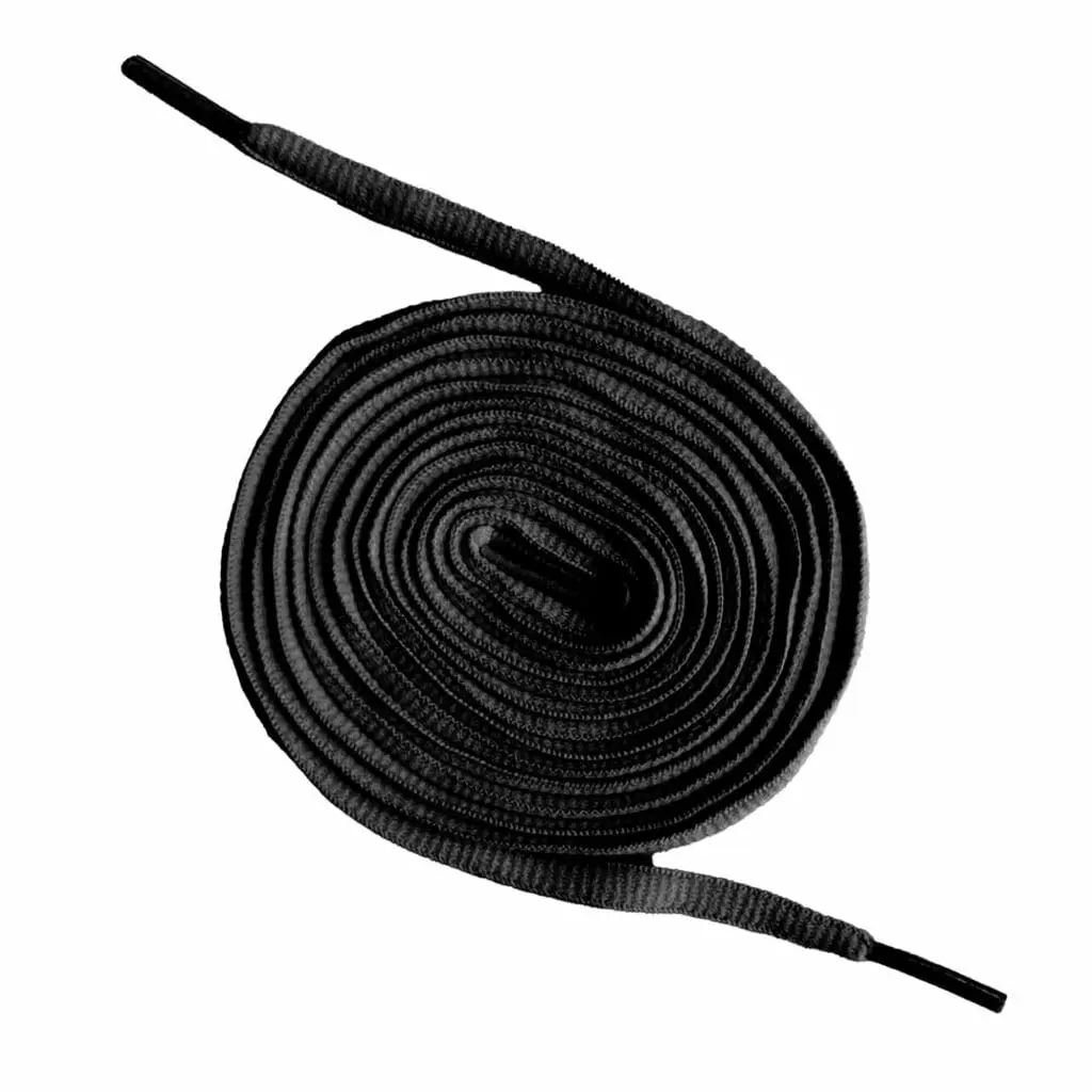 Sneaker Essentials - Premium laces - Ovals - Zwart