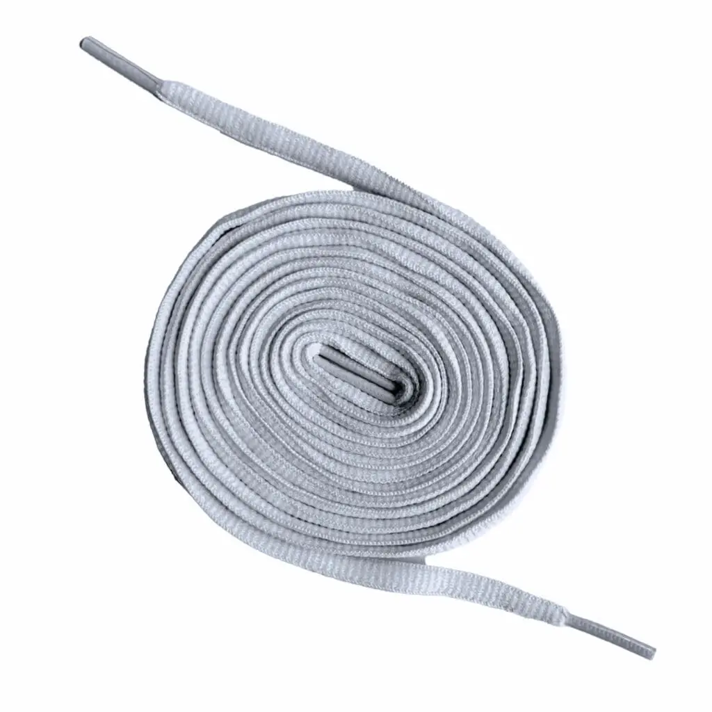 Sneaker Essentials - Premium laces - Ovals - Grijs