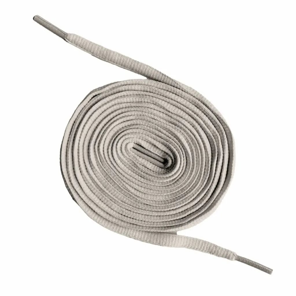 Sneaker Essentials - Premium laces - Ovals - Lichtgrijs