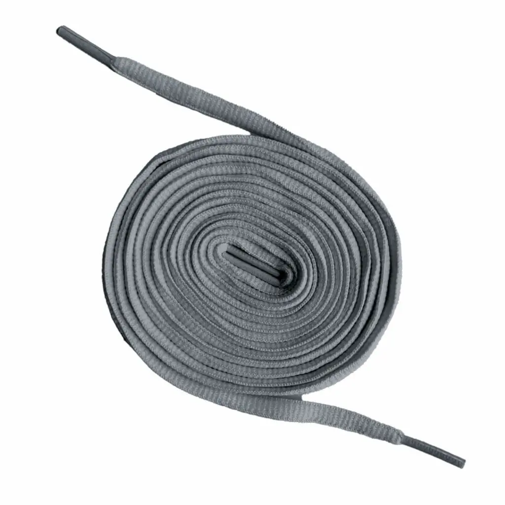 Sneaker Essentials - Premium laces - Ovals - Donkergrijs