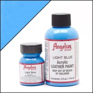 Angelus Brand - Standaard Leerverf - Lichtblauw