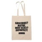Tote Bag - Groceries or Kicks