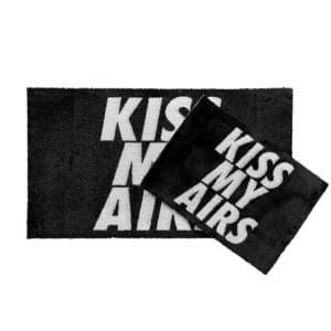 kiss my airs schwarz
