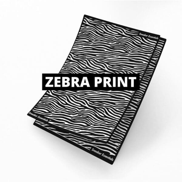 Zebra Print Double White