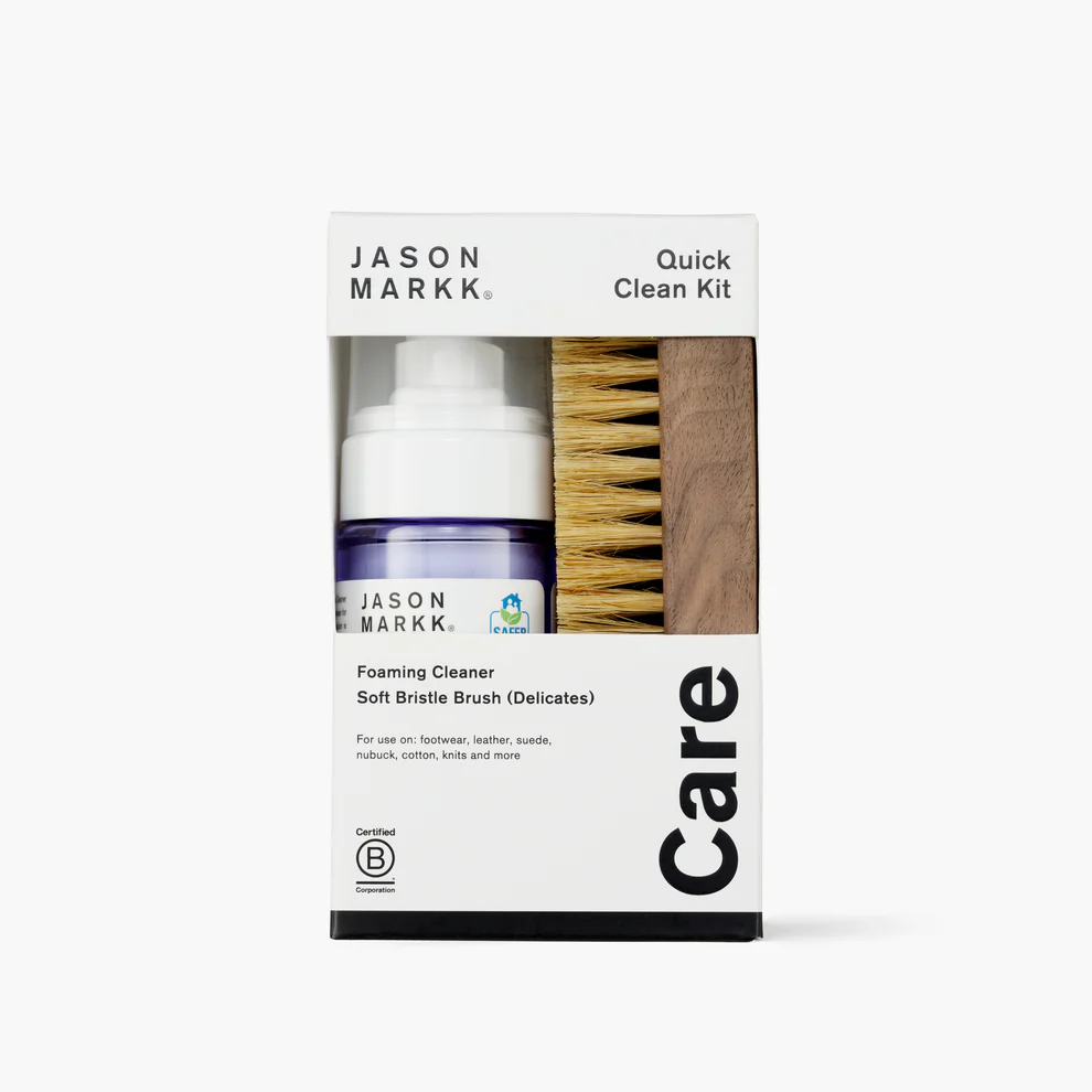 Kit de limpieza rápida Jason Markk : kit completo de limpieza de zapatillas para llevar