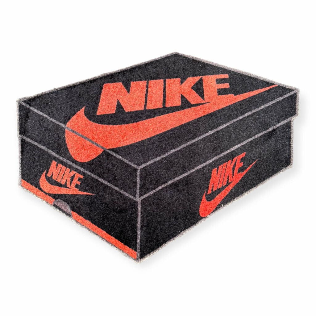 Sneaker Essentials Cutout Vloerkleed Jordan Box Black
